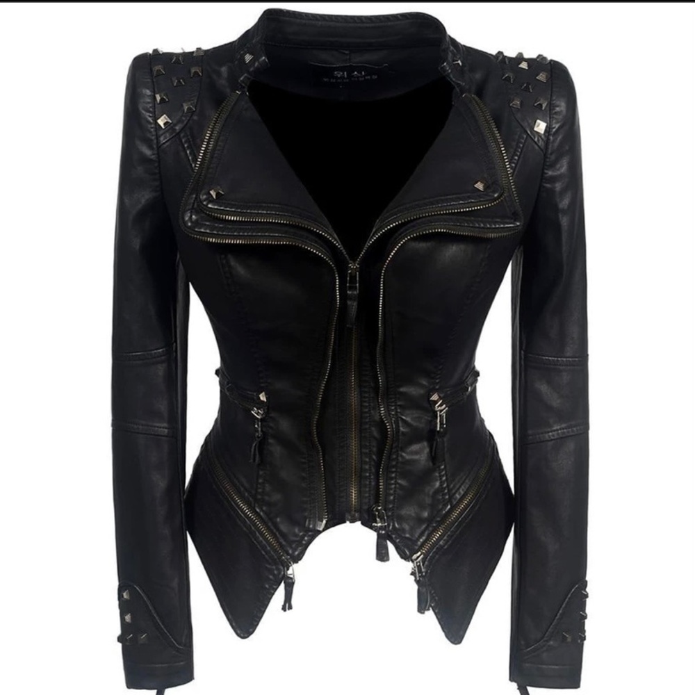 Verona Gothic Women’s Leather Jacket